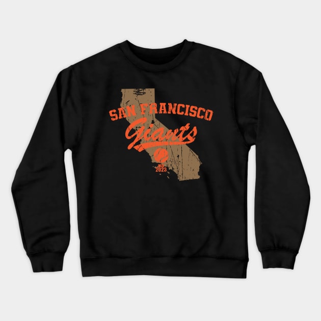 San Francisco, California - The Orange and Black - 2023 Crewneck Sweatshirt by Nagorniak